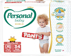Fralda Personal Premium Pants Mega Xg 34un