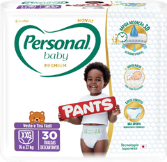 Fralda Personal Premium Pants Mega Xxg 30un