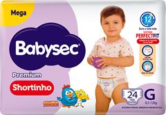 Fralda Babysec Pants Mega G 24un