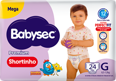 Fralda Babysec Pants Mega G 24un