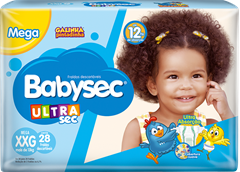 Fralda Babysec Ultrasec Mega Xxg 28un