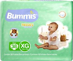 Fralda Bummis Dia E Noite Mega Xg 38un