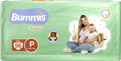 Fralda Bummis Dia E Noite Mega P 56un