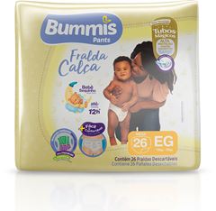 Fralda Bummis Pants Mega Eg 26un