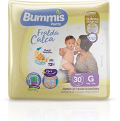 Fralda Bummis Pants Mega G 30un