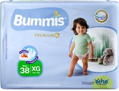 Fralda Bummis Premium Mega Xg 38un