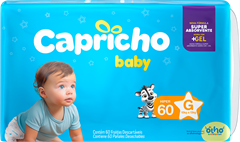 Fralda Capricho Hiper G 60un