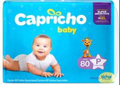 Fralda Capricho Hiper P 80un