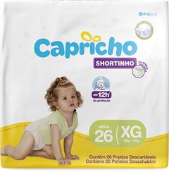 Fralda Capricho Pants Mega Xg 26un