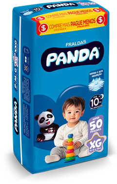 Fralda Panda Hiper Xg 50un