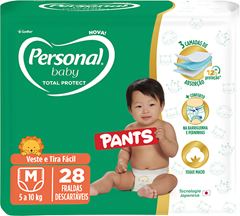 Fralda Personal Pants Jumbo M 28un