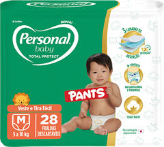 Fralda Personal Pants Jumbo M 28un
