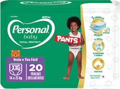 Fralda Personal Pants Jumbo Xxg 20un