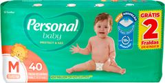 Fralda Personal Mega M 40un