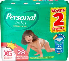 Fralda Personal Mega Xg 28un