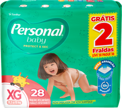 Fralda Personal Mega Xg 28un