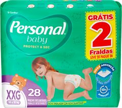 Fralda Personal Mega Xxg 28un