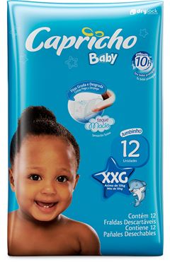 Fralda Capricho Jumbinho Xxg 12un