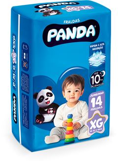 Fralda Panda Jumbinho Xg 14un