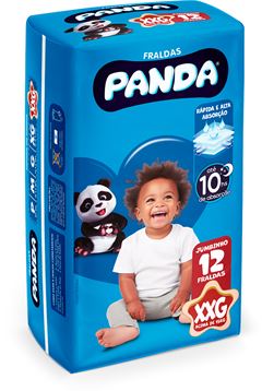 Fralda Panda Jumbinho Xxg 12un