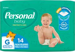 Fralda Personal Jumbinho G 14un