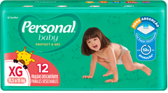 Fralda Personal Jumbinho Xg 12un