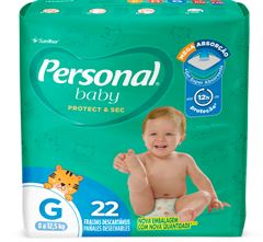 Fralda Personal Jumbo G 22un