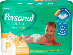 Fralda Personal Jumbo P 28un
