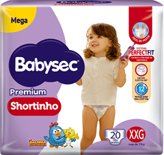 Fralda Babysec Pants Mega Xxg 20un