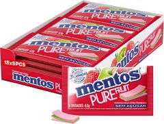Chicle Mentos 3l Pure Fruit 8,5g