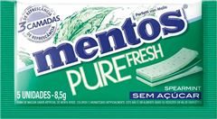 Chicle Mentos 3l Spearmint 8,5g