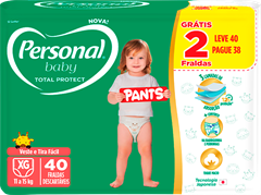 Fralda Personal Pants Mega Xg Lv40 Pg38
