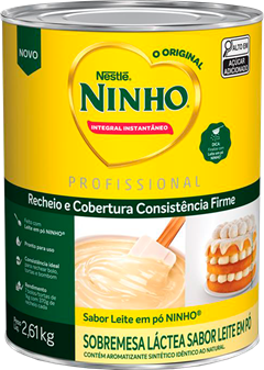 Recheio E Cobertura Leite Em Po Ninho 2,61kg