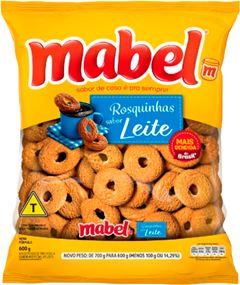 Biscoito Mabel Rosquinha De Leite 600g