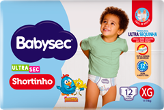 Fralda Babysec Ultrasec Pants Jumbinho Xg 12un