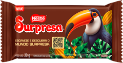 Chocolate Nestle Surpresa Ao Leite 20g