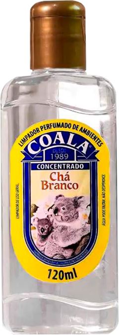 Limpador Perfumado Coala Cha Branco 120ml
