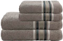 Toalha Banho Camesa Spin Por Cor Cinza 70x140cm