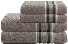 Toalha Rosto Camesa Spin Por Cor Cinza 45x80cm