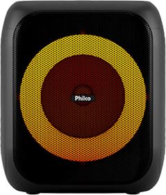 Caixa Som Philco Acustica Preta 380w Bivolt