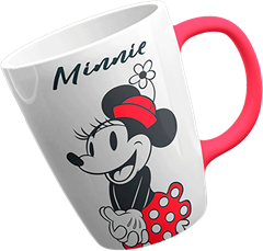 Caneca De Ceramica Yangzi Minnie 330ml
