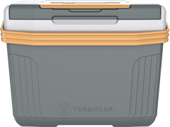 Caixa Termica Termolar Cinza 8l
