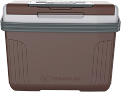 Caixa Termica Termolar Marrom 8l