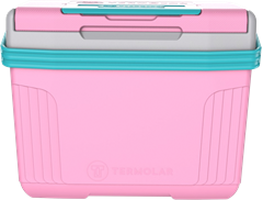 Caixa Termica Termolar Rosa 8l