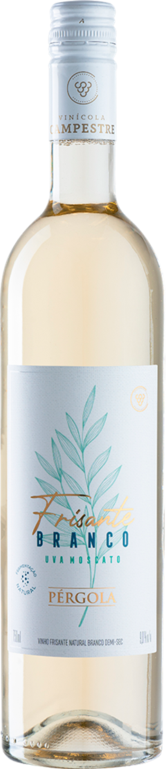 Vinho Nacional Pergola Frisante Branco Demi Sec 750ml