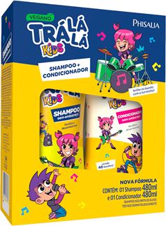 Kit Tra La La Kids Sem Embaraco Shampoo + Cond 480ml