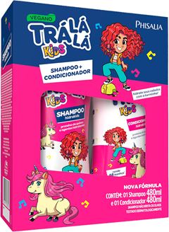 Kit Tra La La Kids Hidrakids Shampoo + Cond 480ml