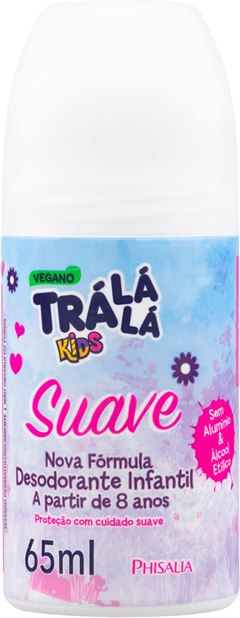 Desodorante Rollon Tra La La Kids Suave 65ml