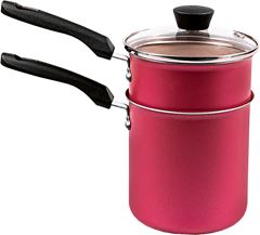 Cuscuzeiro De Aluminio Panelux Individual Vermelho