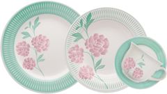 Aparelho De Jantar Oxford Ceramica Bloom 16pcs